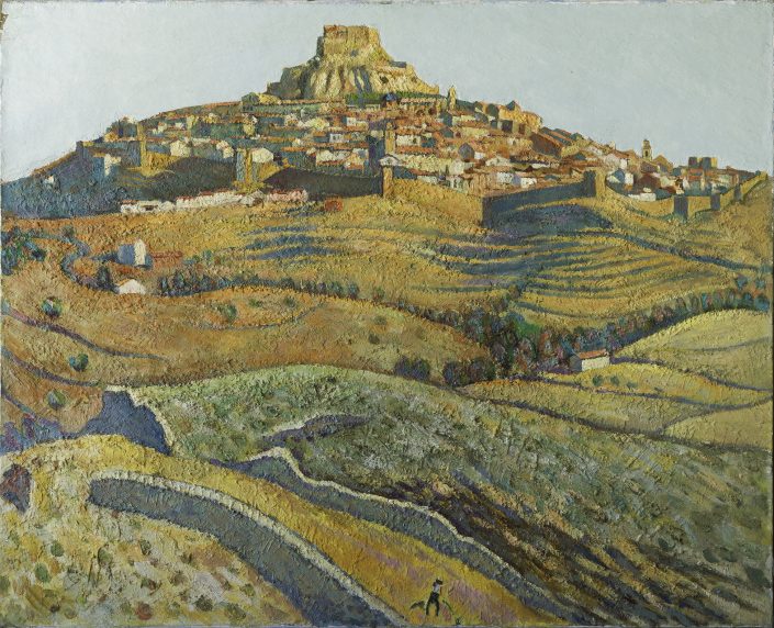 Vista de Morella. Col·lecció de l'Ajuntament de Morella