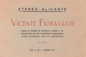 Catàleg exposició Ateneu d'Alacant. 1936: Portada